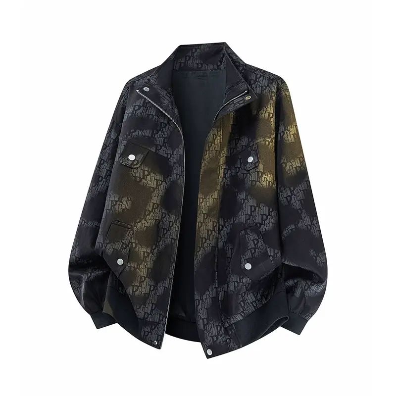 2025 New Autumn/Winter Men's Jacket, Youthful Zipper Jacket, Stylish and Trendy Men's Outerwear