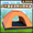 【Orange 】Super light Instant Pop-up Waterproof Tent with MeshTop Window, east to carry, for 3-4 ppl