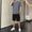 Men's summer pairing fashion trend brand men's thin short sleeved clothing two-piece set