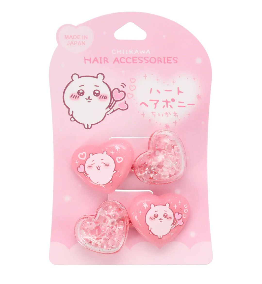 Chiikawa 心形束髮帶 橡筋 （平行進口)