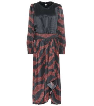 Isabel Marant Romina printed silk-blend midi dress