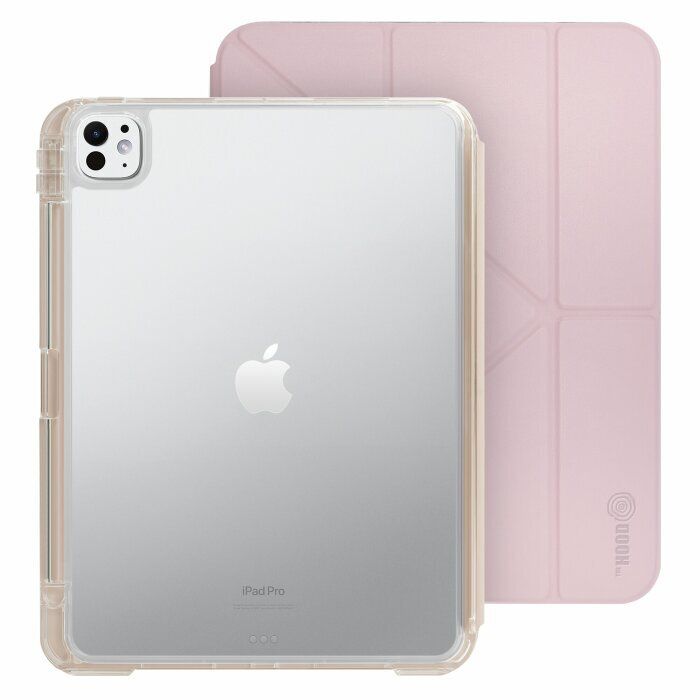 (Girly Pink) iPad Pro 13" 2024 M4 Detachable Omni Y Fold Case