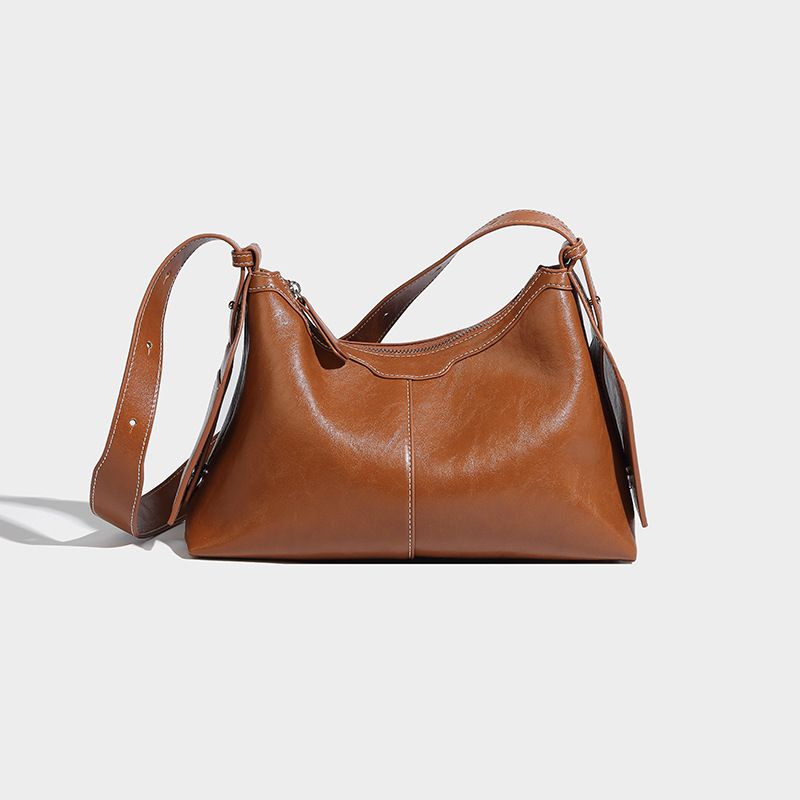 Niche Simple Lazy Wind Hanging Ear Design Shoulder Crossbody Bag 2025 New Fashion All Match Commuter