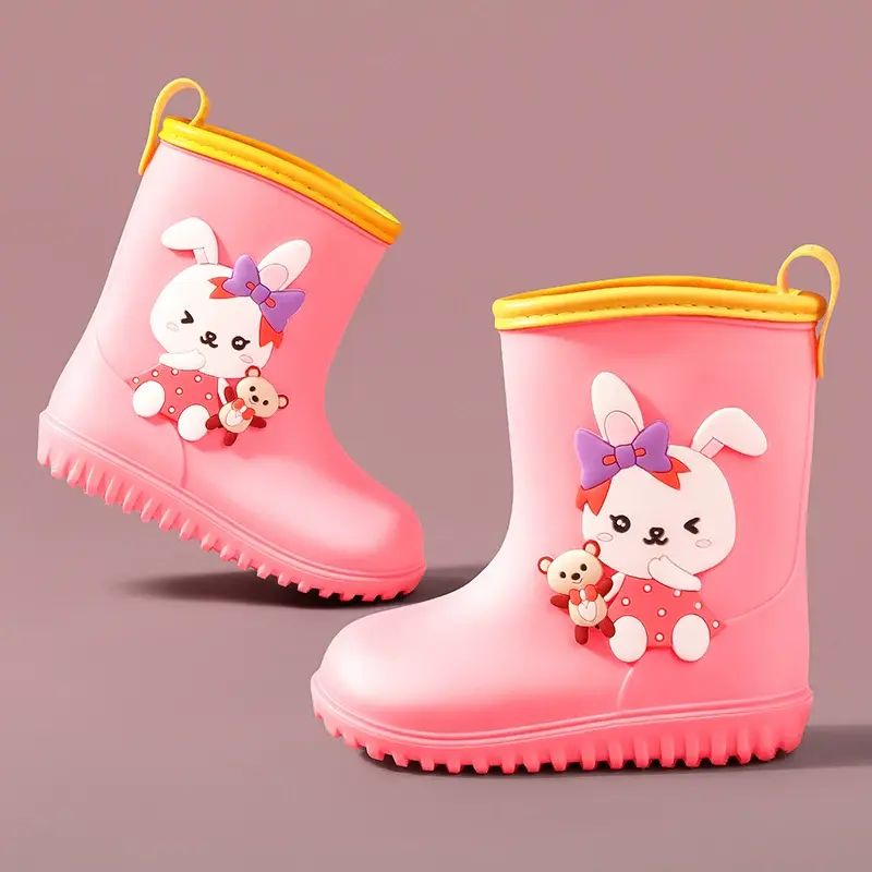 德国儿童雨鞋男童防滑雨靴女童学生上学幼儿水鞋防水小孩女款胶鞋