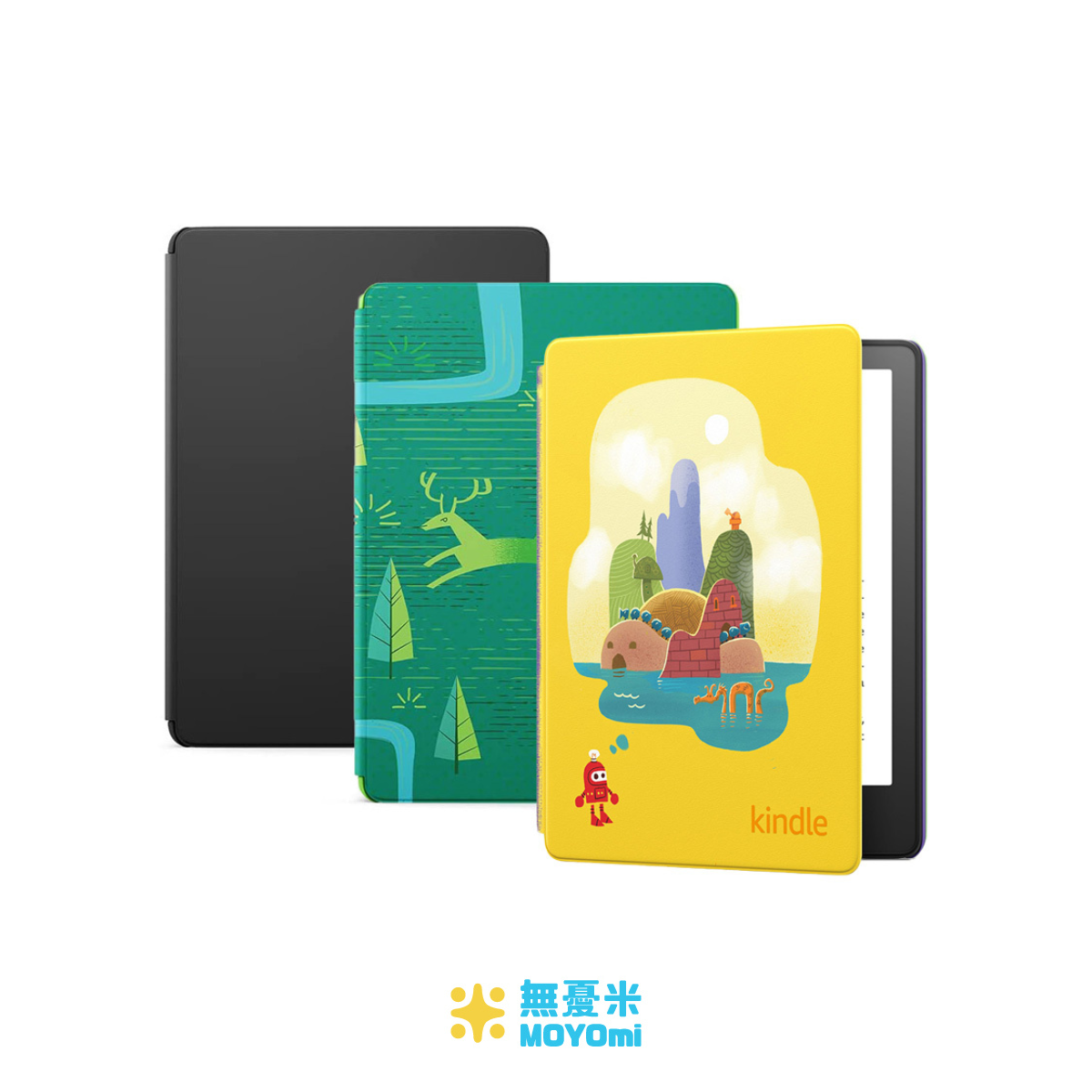Kindle Paperwhite Kids 16GB | 黃面&紫底 機械人之夢 | 11th Gen 2021 | 6.8" 英寸電子書 | 廣告版 | 日版\美版 [平行進口] CKA34177