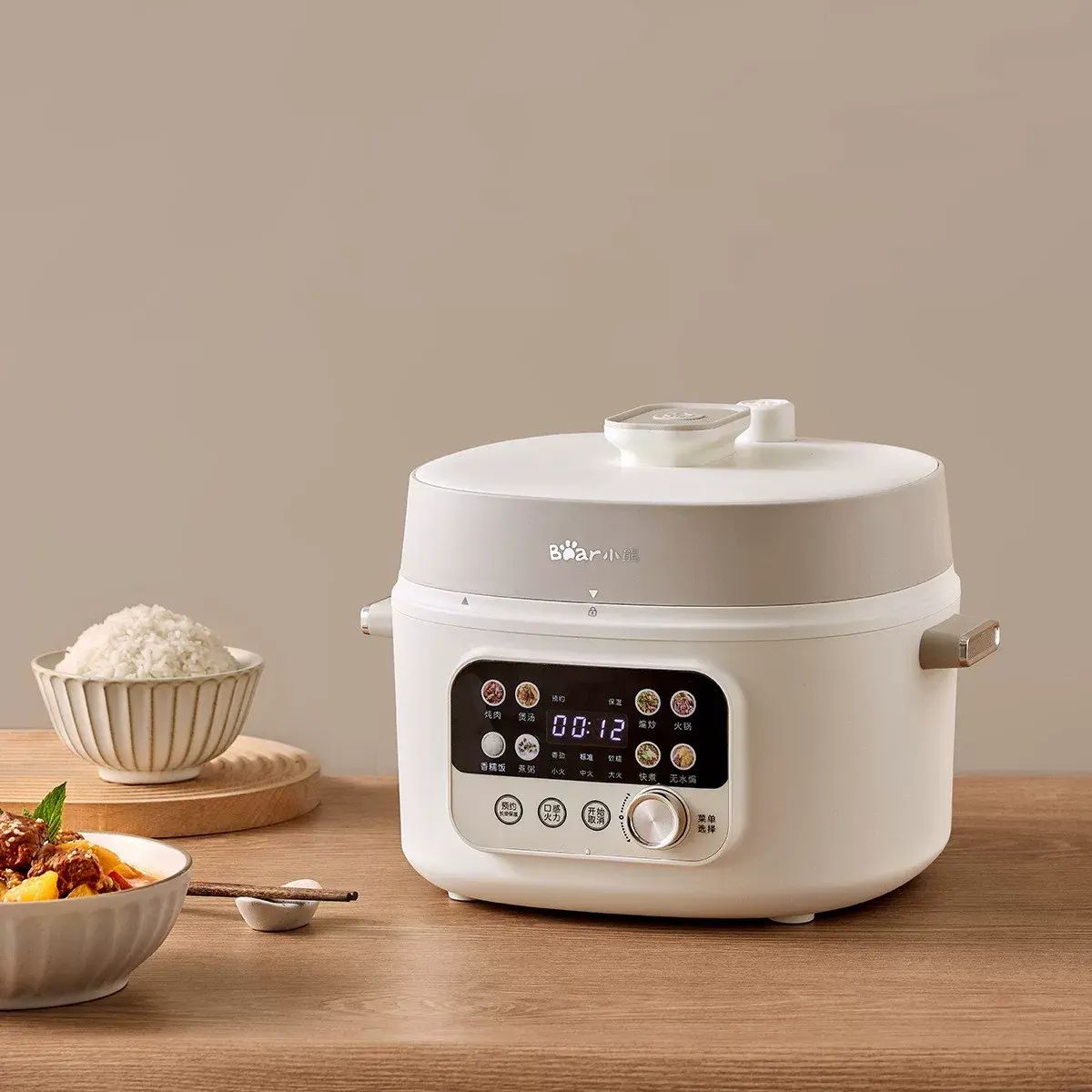 Bear Electric Pressure Cooker YLB-C40W5 4L Dual Pot