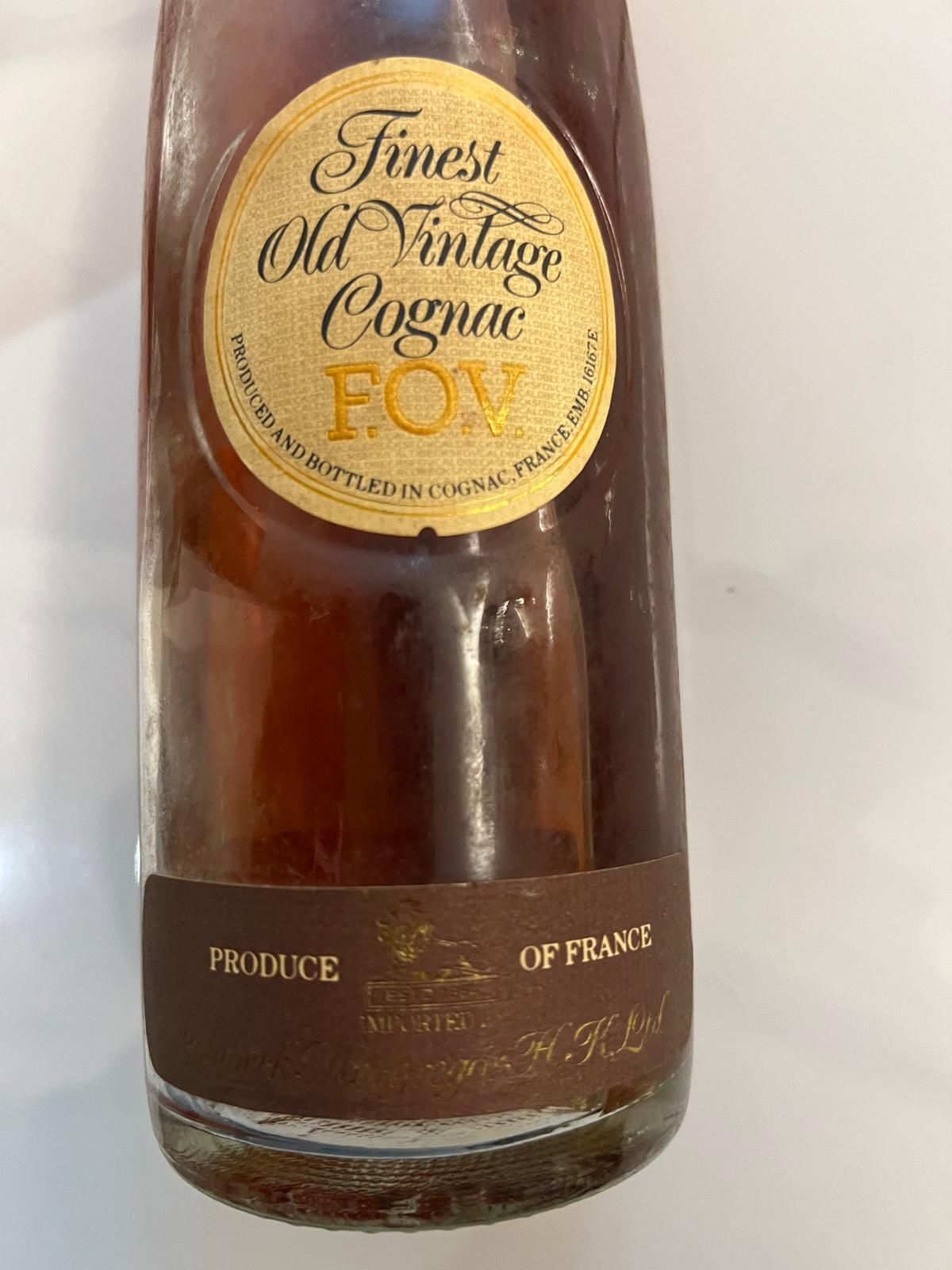 黎仔開倉| 長頸FOV Finest Old Vintage Cognac干邑(紅頭)700ml (40