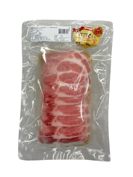 西班牙栗飼豬梅肉火鍋片(急凍-18°C)#豚肉#打邊爐#火鍋