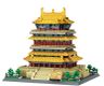 Yuncheng Guanque Tower in Shanxi, China is compatible with small particle building blocks and puzzle