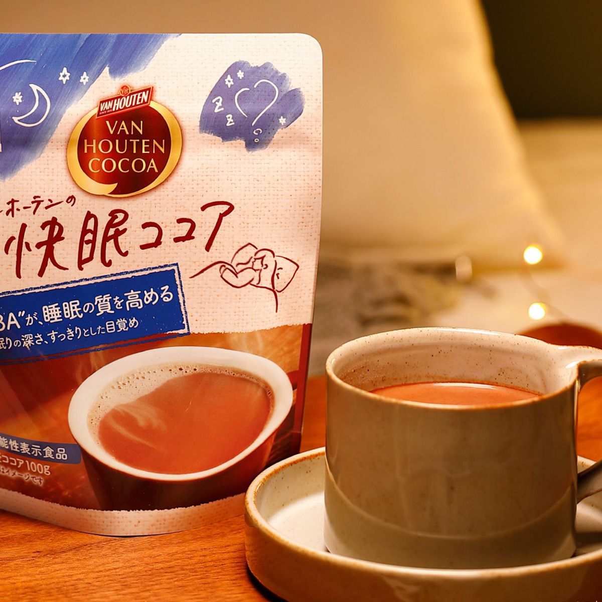 VAN HOUTEN | 日版Van Houten 快眠可可即沖濃厚朱古力飲品100g (824)【市集世界-  日本市集】此日期前最佳：2027年03月31日| HKTVmall 香港最大網購平台