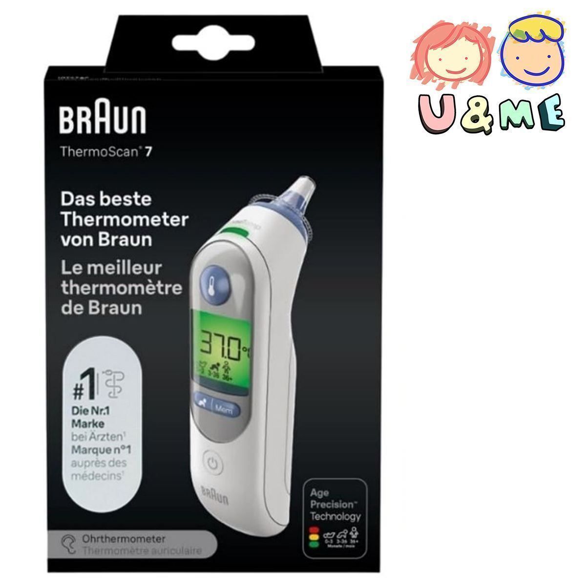 ThermoScan 7 IRT 6520 Ear Thermometer ✥ [2195/2294] (Parallel Import)*Different  ship randomly*