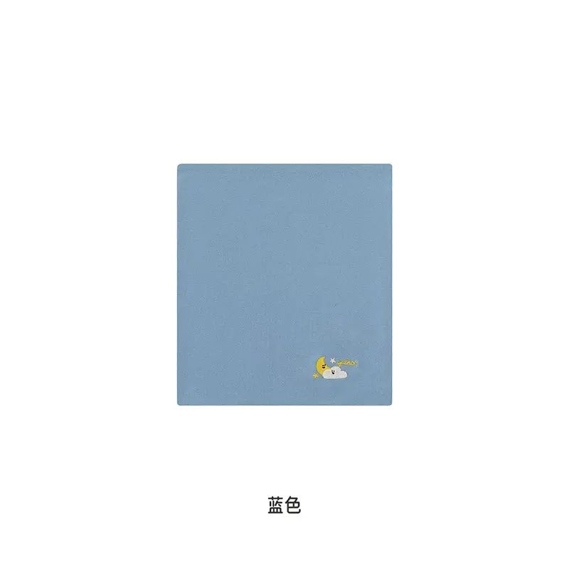 英氏兒童保暖圍巾 秋冬款男女童時尚可愛 防風百搭頸巾- 藍色 均碼