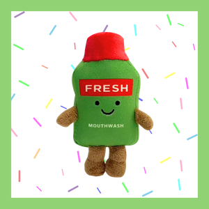 [Freebie] Cute Soft Toy - Mouthwash 