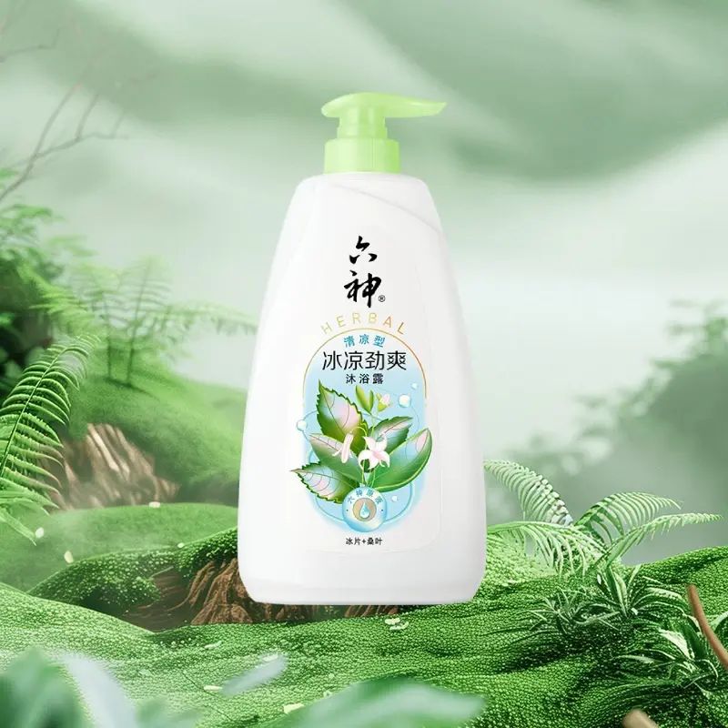 六神冰爽沐浴露1L 冰片精華 持久留香 男女適用 潤膚沐浴乳- 冰爽型 均碼