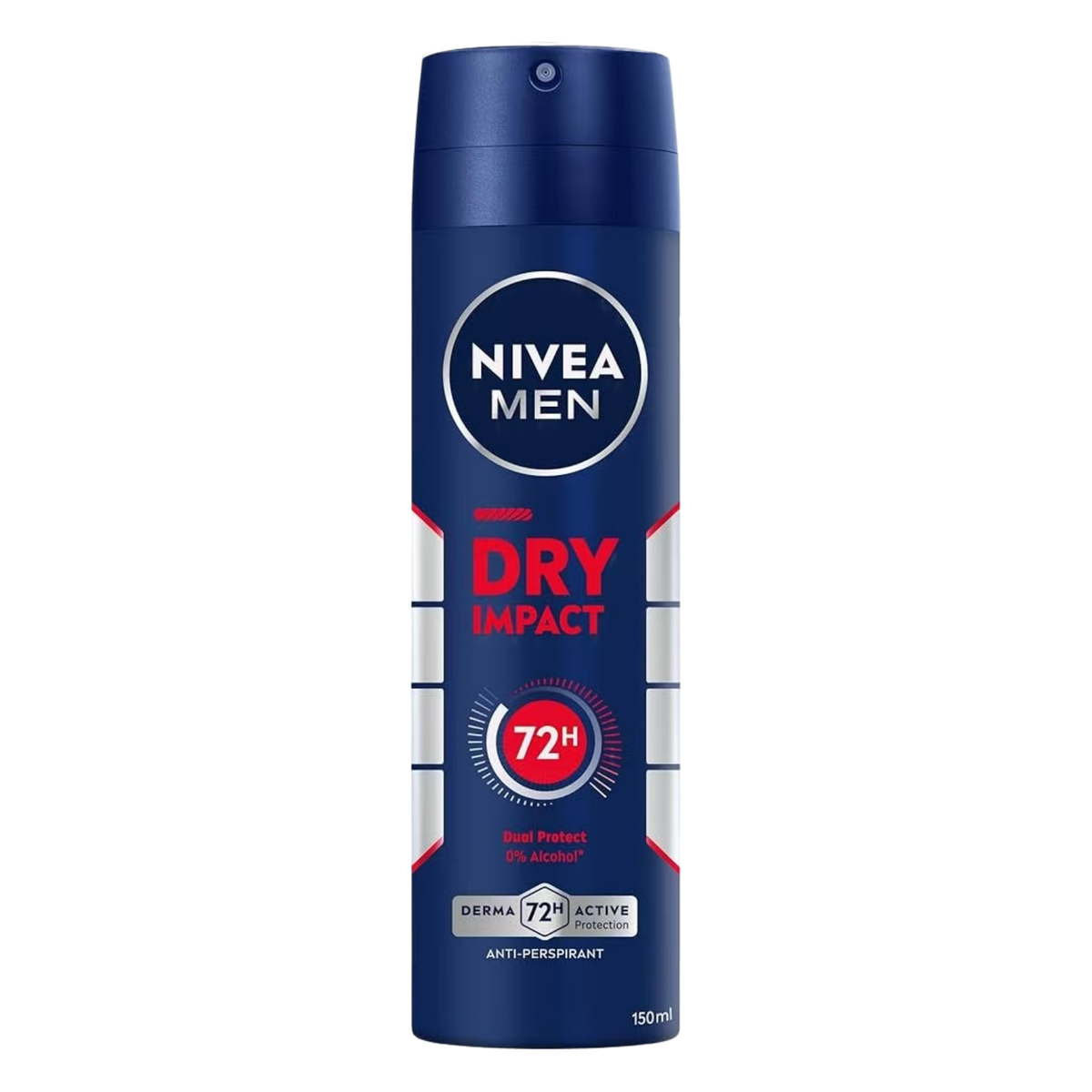 NIVEA MEN Dry Impact Spray 150ml【New and old packaging randomly】（4005808300198）
