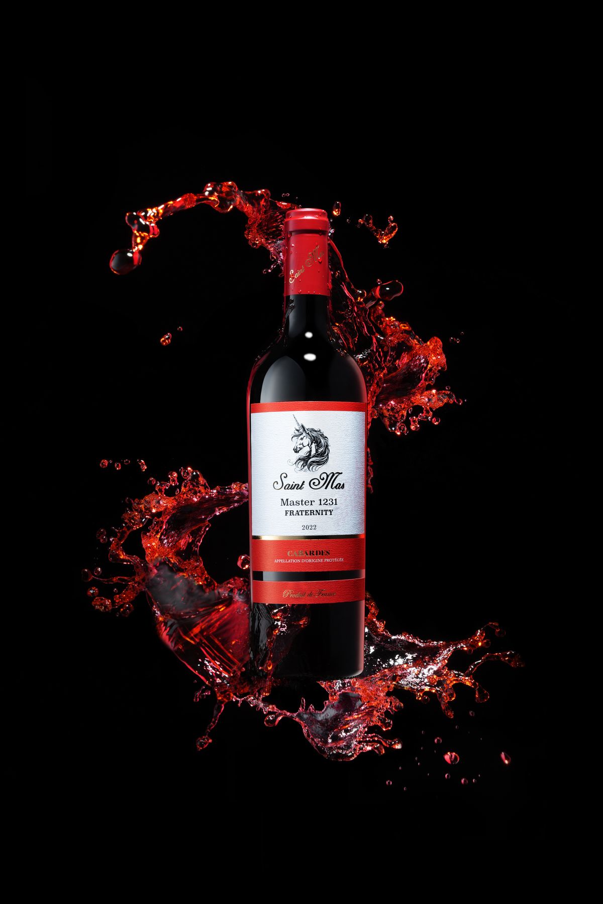 法國聖瑪仕Master 1231博愛紅酒 【古天樂代言】750毫升