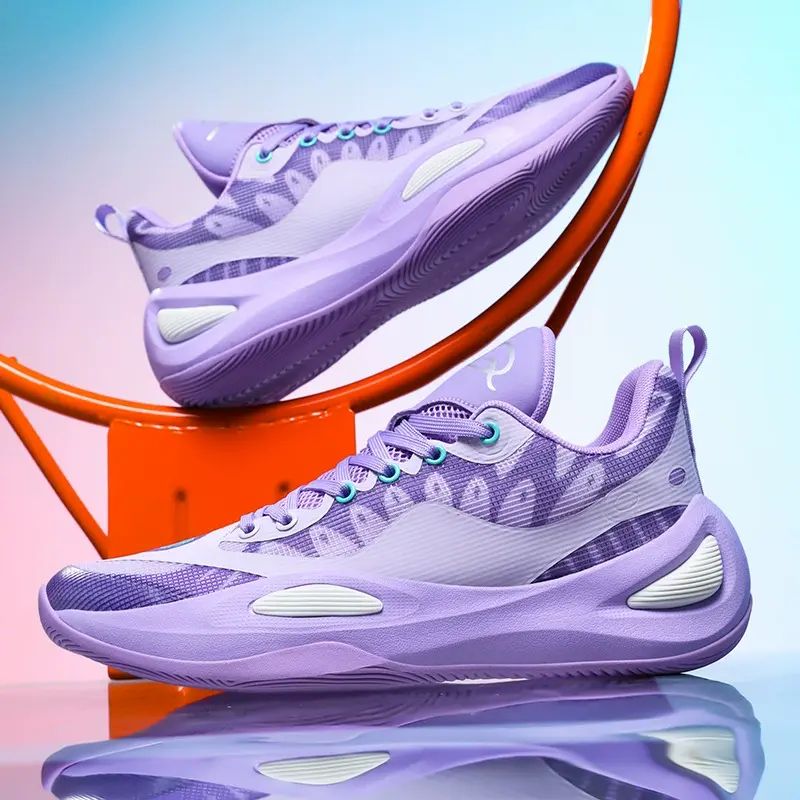 2025跨境大码篮球鞋男鞋防滑透气运动鞋青少年中学生实战训练