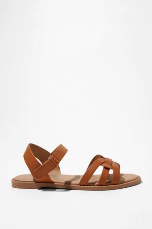 Cotton On Kids - Georgie Cross Over Sandal - Tan