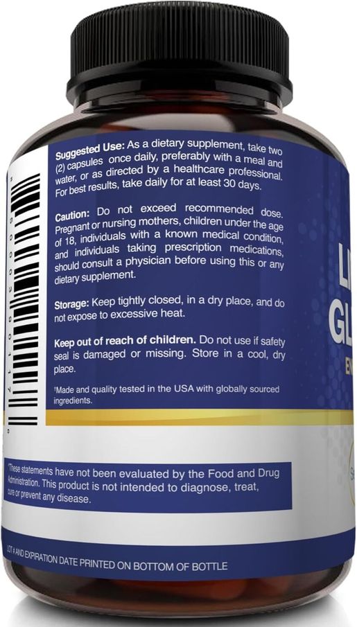 nutriflair | Premium Liposomal Glutathione Setria® 700mg 60 Vegetable  Capsules (Expiry date: 04/2028) [D20-1]