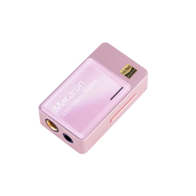 iBasso Jr. Macaron Dongle DAC｜Dual flagship DAC chips ~ CS43131｜Pink