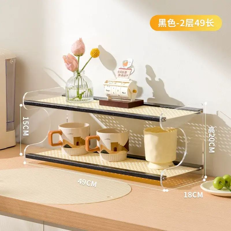 杯架置物架餐桌台面杯架子桌面茶杯水杯咖啡杯茶具收纳桌上放杯子