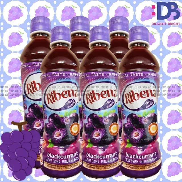 Blackcurrant Fruit Drink (350ml X 6)Best Before(At least)1 JAN 2027 *packing randomly dispatched