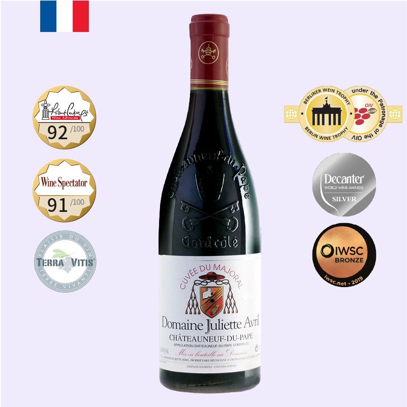 教皇新堡 紅酒 2023 Chateauneuf-du-Pape GSM混釀 AOP/AOC【茱麗葉四月酒莊】 | 佳節送禮 