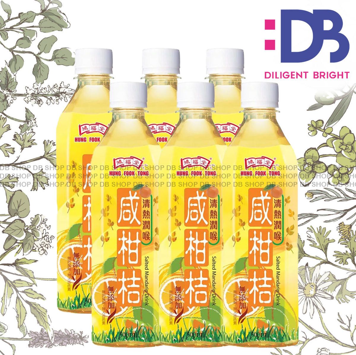 Salted Mandarin Drink (500ml X 6) 