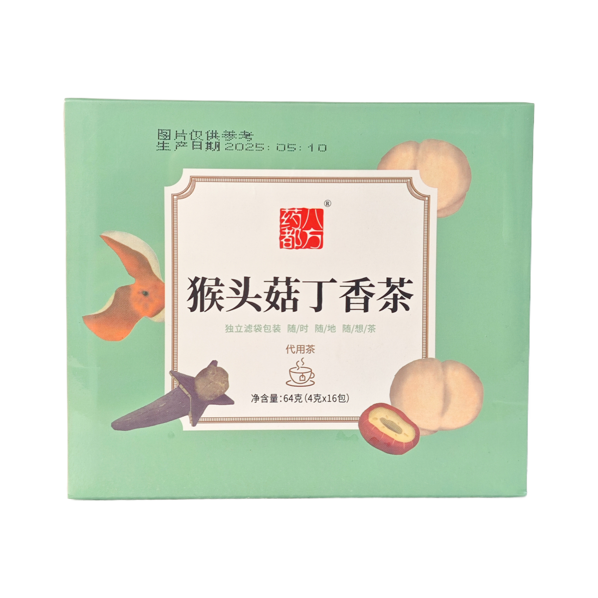 猴頭菇丁香茶 (4克X16包 / 共64公克)