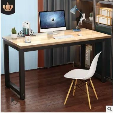 电脑桌台式家用学习书桌简约学生卧室写字桌房简易办公桌宿舍