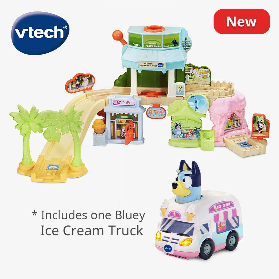 Vtech Bluey - Ice Cream Adventure Play Set [1-5 Years] (341776589703)