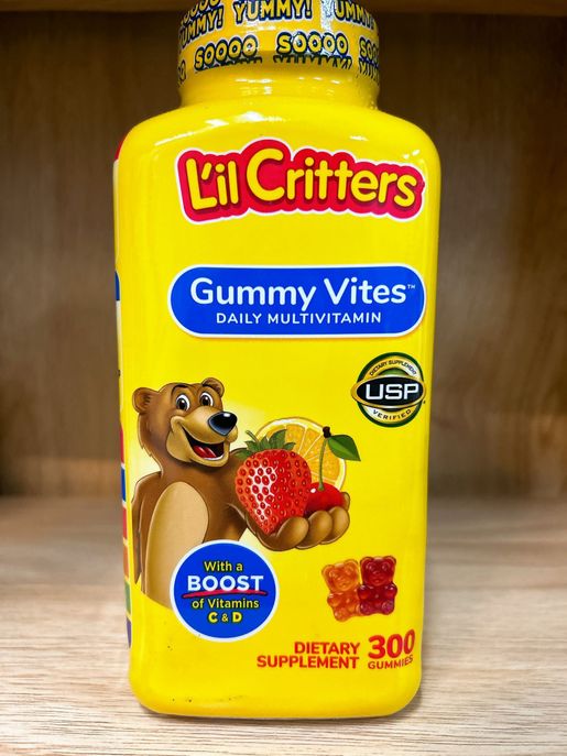 L'il Critters | 增量裝300粒- 小熊寶寶兒童多種維他命礦物質軟