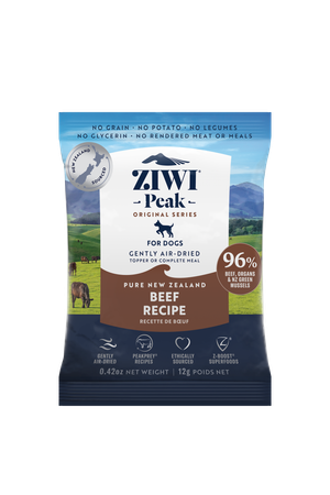 Ziwi Peak Air Dried Beef Recipe Dogs Sample 30g 
