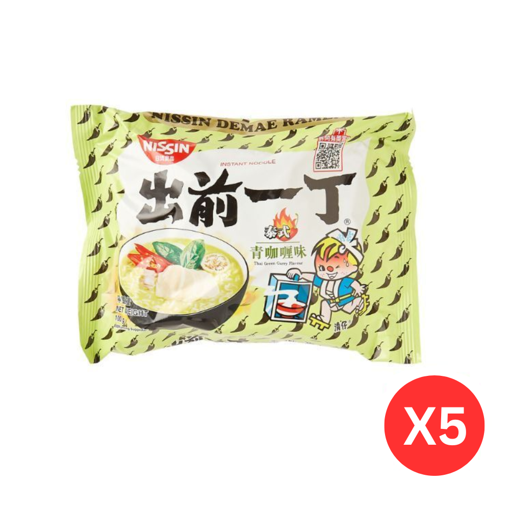 出前一丁微辛咖喱味麵 #泰式青咖喱味