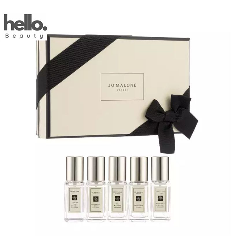 Jo Malone - 祖馬龍 香水禮盒 9ml*5（藍風鈴/英國梨與小蒼蘭/鼠尾草與海鹽/黑莓子與月桂葉/牡丹嫣紅鹿絨）【平行進口】690251124220