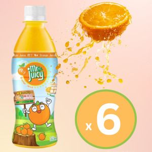 MrJuicy Orange Juice Drink (360ml) x 6