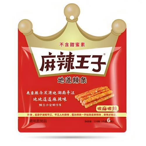 地道辣條 很麻很辣 110g/袋 新舊包裝隨機發貨