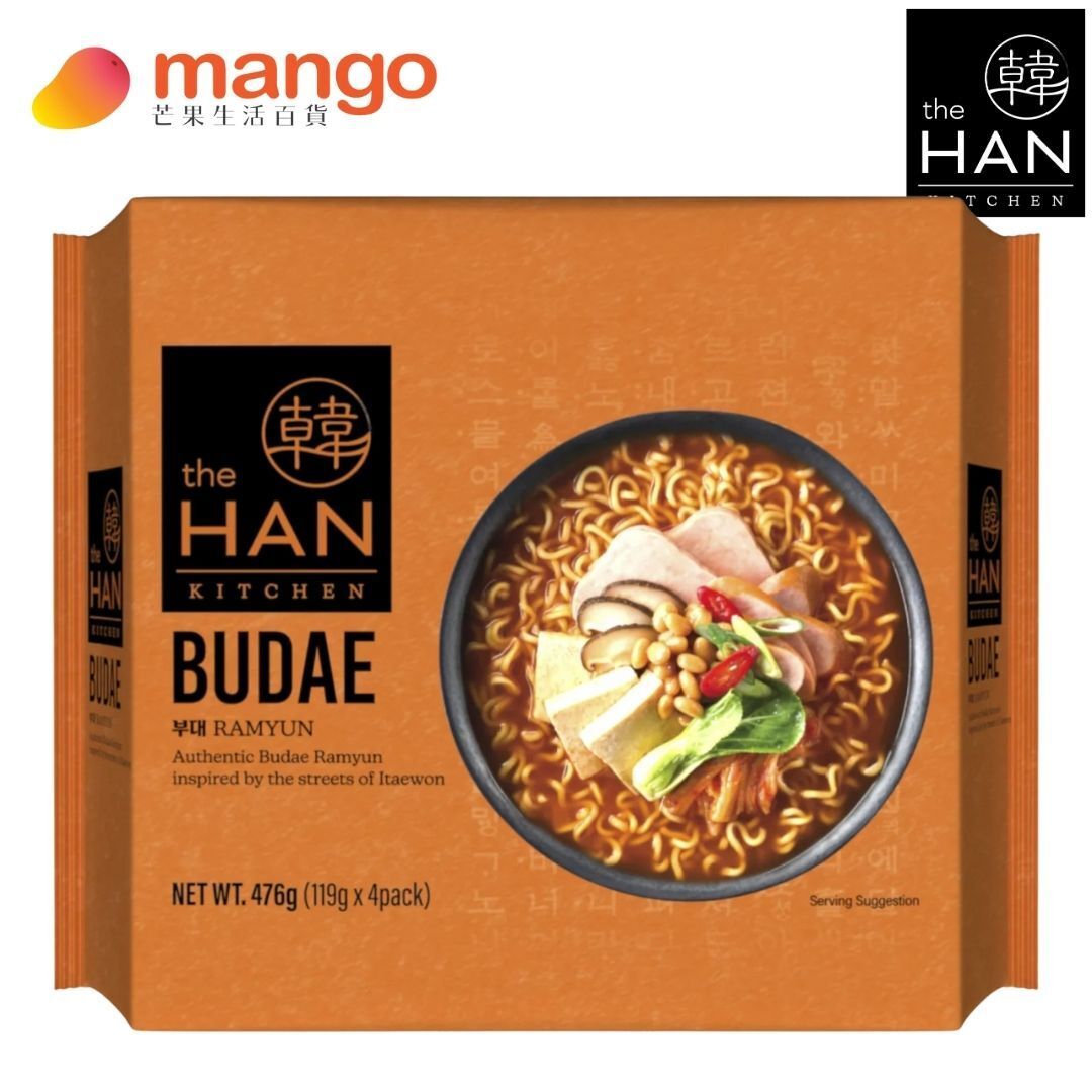 韓-部隊鍋辣味拉麵 119g (4包)( 韓國拉麵)BBD2025/12/04