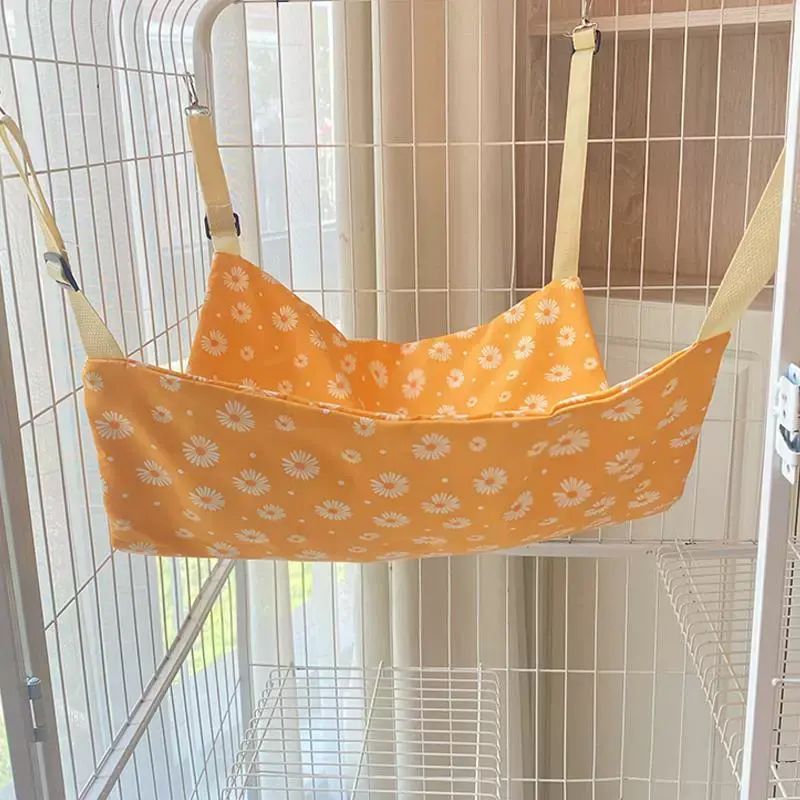 猫吊床挂窝夏季悬挂式猫猫吊篮小猫吊床猫咪吊床秋千笼子用猫窝夏