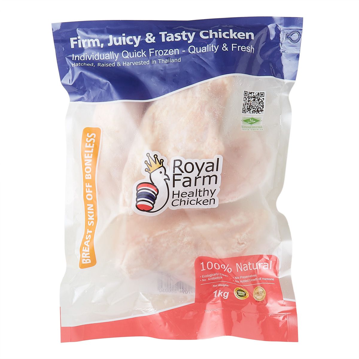 泰國無添加激素健康雞胸肉(無皮去骨) (急凍-18°C)#炸雞#蒸雞#雞肉沙律#清真認證