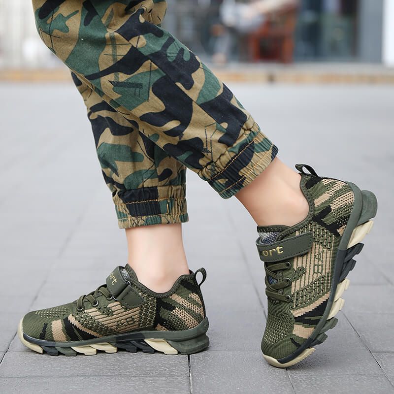 Children's shoes, casual spring and summer fly woven shoes, sports shoes, men's shoes