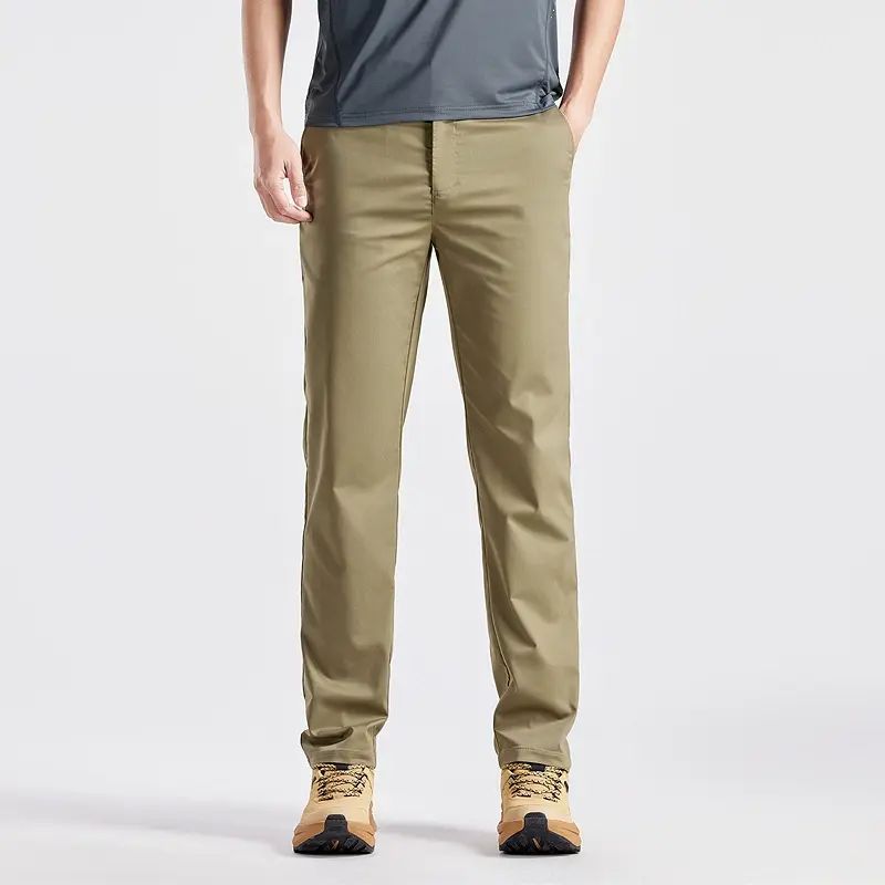 KATARA男士高品质质检商务休闲直筒西裤弹力透气柔软长裤