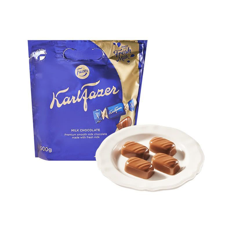 山姆會員商店 Karl Fazer 牛奶巧克力製品500g 芬蘭進口