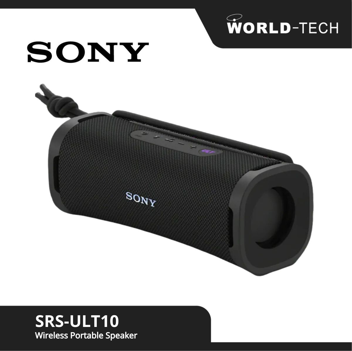 SONY ULT FIELD 1 Bluetooth Wireless Portable Speaker Black 1Y Warranty