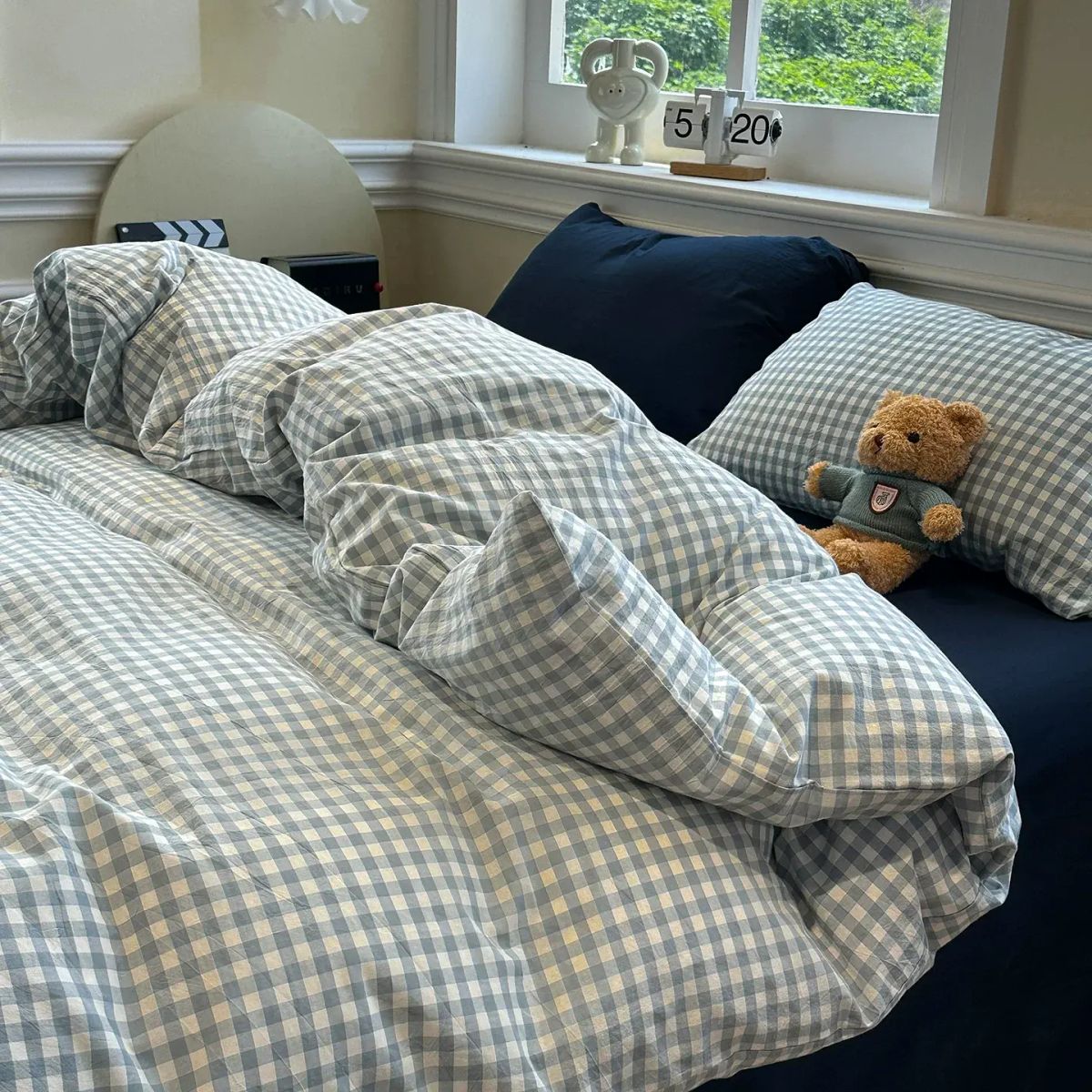 Simple Bedding Four-Piece Set Pure Cotton 2026 New Style Full Cotton Fitted Sheet Duvet Cover Pillow