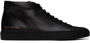 Common Projects 黑色 Achilles 高幫運動鞋