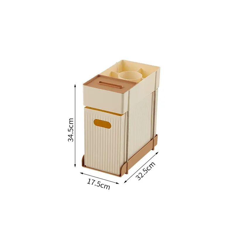 课桌收纳置物架学生教室书本书箱桌边学习放书小推车桌下移动书架