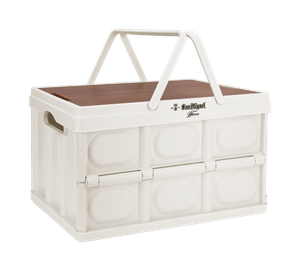 生力白啤可摺疊式收納箱 