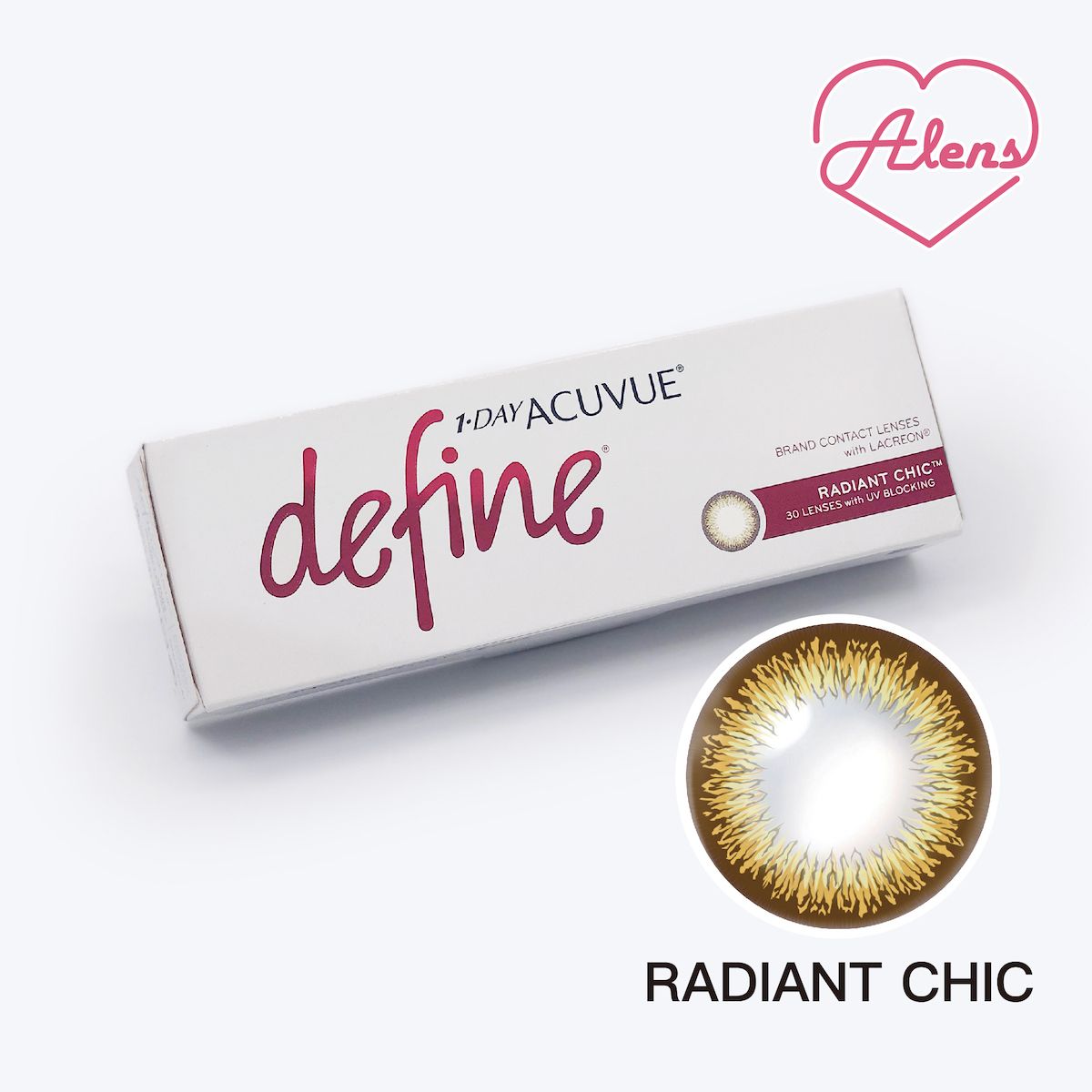 Acuvue Define 1Day Radiant Chic 30 pcs,P:-5.75