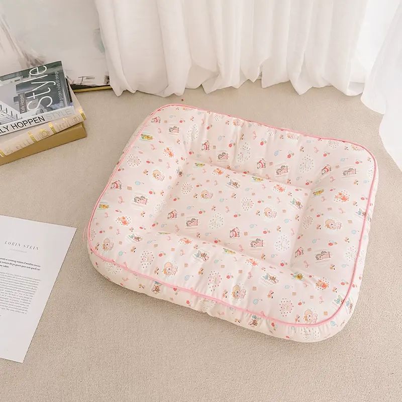 日本MUJIQ Pet耐撕咬狗窝可拆洗睡垫四季通用宠物沙发垫子小型犬